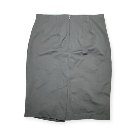 EVA FRANCO for ANTHROPOLOGIE Women’s Black Multi Chevron Panel Pencil Skirt Size - Picture 4 of 8